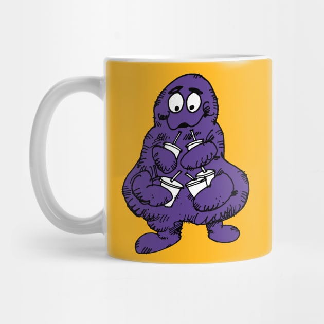 Grimace w/ 4 arms by DustinCropsBoy